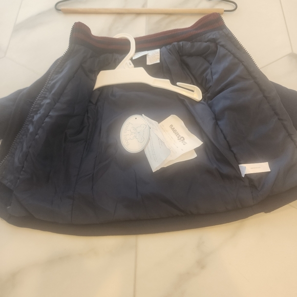 KOALA,wool boys size 9 month navy blue zip up and button up ( 2 layer)pea coat. - Picture 15 of 16